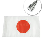 Motorcycle Rear Side Mount Luggage Pole Mount Flag America Flags For Harley Sportster XL883 XL1200 Touring FLHT Road King Glide