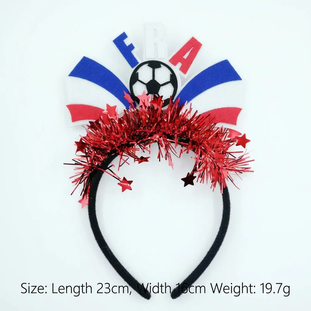 FIFA World Cup 2026 Flag Headband — Fan Cheering Hair Hoop
