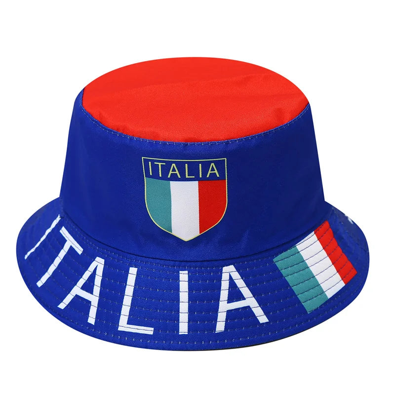 World Cup 2026 National Flag Bucket Hat — Reversible