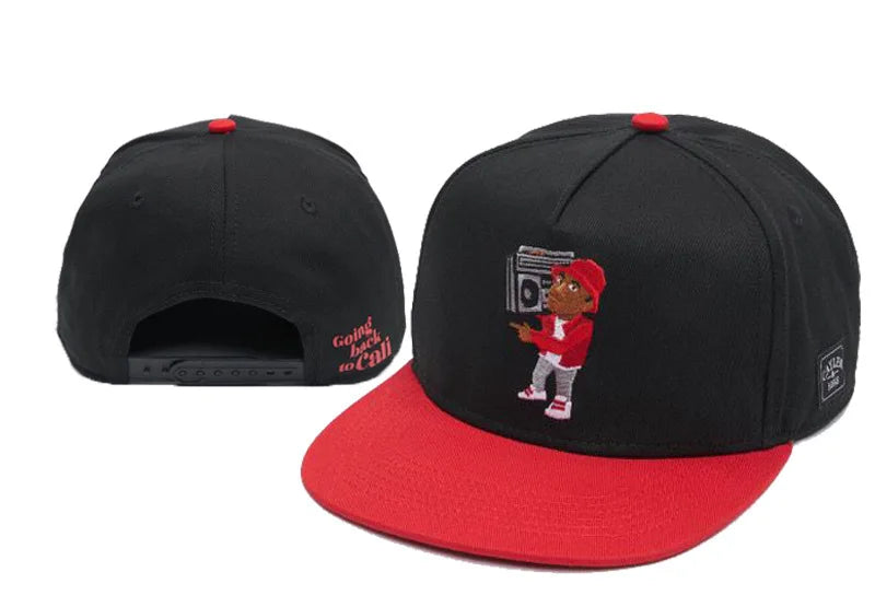 Hip Hop Flat Brim Snapback