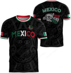Mexico Soccer Jersey For Children 2026 Football National Team Fans Sportswear Short Sleeve Summer Men's Outdoor Training T-shirt