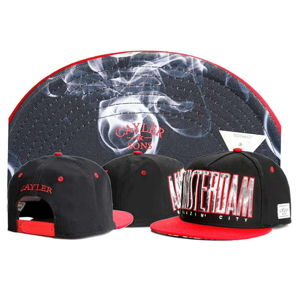 Hip Hop Flat Brim Snapback