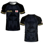 2026 New England Flag Printed Jersey Fashion Casual Streetwear Short Sleeve Top Men's And Women's Soccer Training O-Neck T-shirt