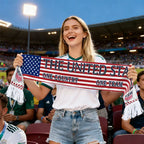 FIFA World Cup 2026 Fan Scarf — National Team Flag Print
