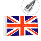 Motorcycle Rear Side Mount Luggage Pole Mount Flag America Flags For Harley Sportster XL883 XL1200 Touring FLHT Road King Glide