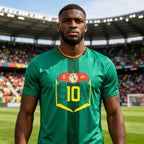 Senegal 2026 New Soccer Jerseys, Comfortable and Breathable 3D Printed T-Shirts for Adults and Casual Tops for Family Kids Tees