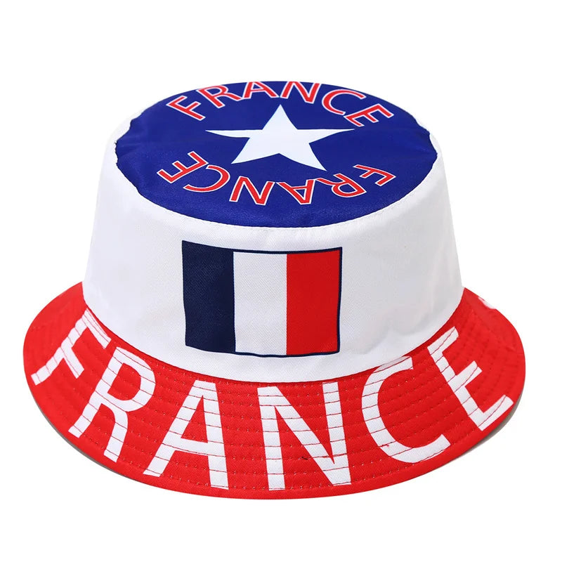 World Cup 2026 National Flag Bucket Hat — Reversible