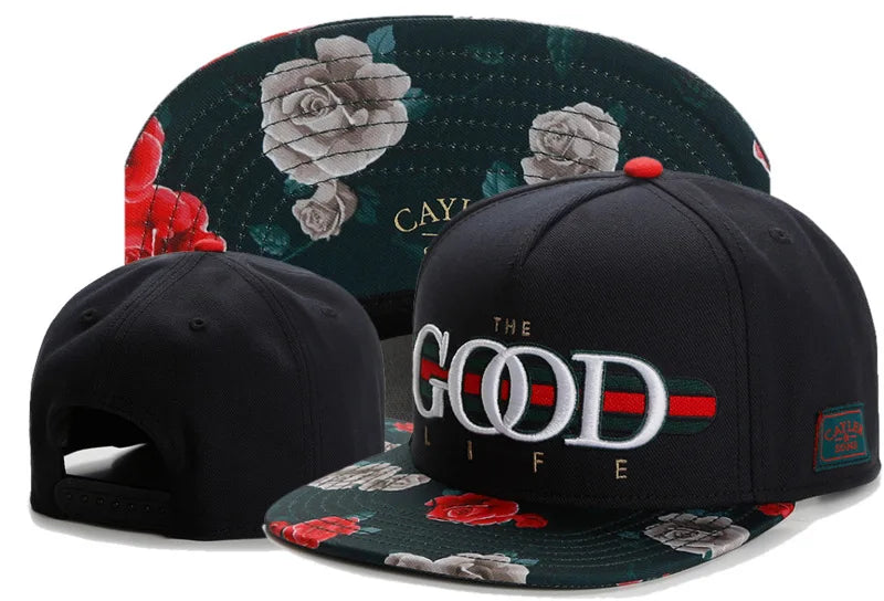 Hip Hop Flat Brim Snapback
