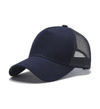 Custom Logo Cap — Embroidered Mesh Baseball Cap