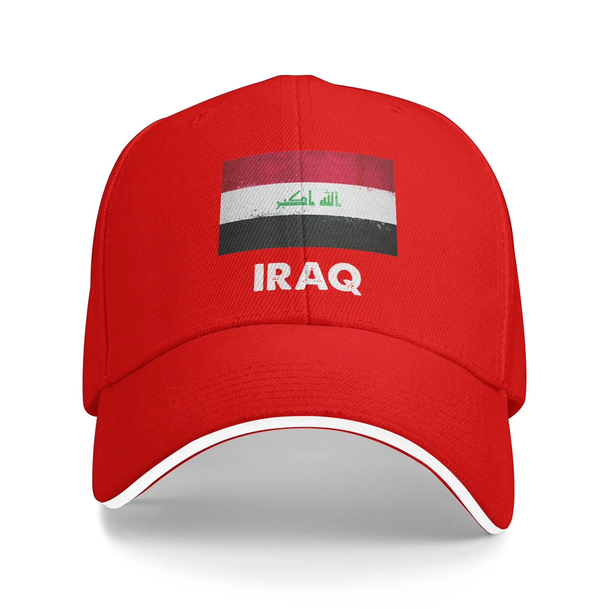 Iraq Flag Iraqi Baseball Cap  Casual Trucker Hat Summer Couple Women Kpop Rock Baseball Caps