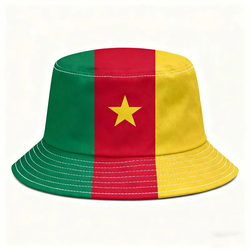 World Cup 2026 National Flag Bucket Hat — Reversible
