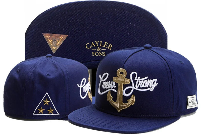 Hip Hop Flat Brim Snapback