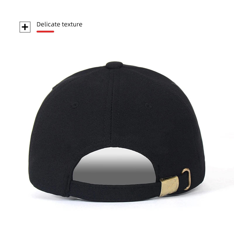 1pcs Car Emblem Embroidery Snapback Baseball Cap Spring And Autumn Outdoor Adjustable Casual Hats Sunscreen Hat For Cadillac