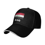 Iraq Flag Iraqi Baseball Cap  Casual Trucker Hat Summer Couple Women Kpop Rock Baseball Caps