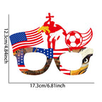 FIFA World Cup 2026 Flag Eyeglass Frames — Fan Cheering Props