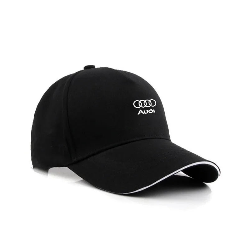 Car Baseball Cap Cotton Snapback Suitable for Audi Sline A4 A1 A3 A6  A7 A8 Q3 Q5 Q7 RS4 A5 S5 RS5Outdoor Sports hat