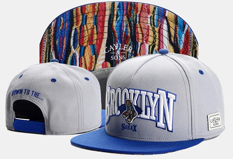 Hip Hop Flat Brim Snapback