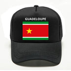 Flag Printing Baseball Caps for Men Women Sponge Mesh Cap Boys Girls Outdoor Sunhat Summer Trucker Snap Back Hats Dropshipping