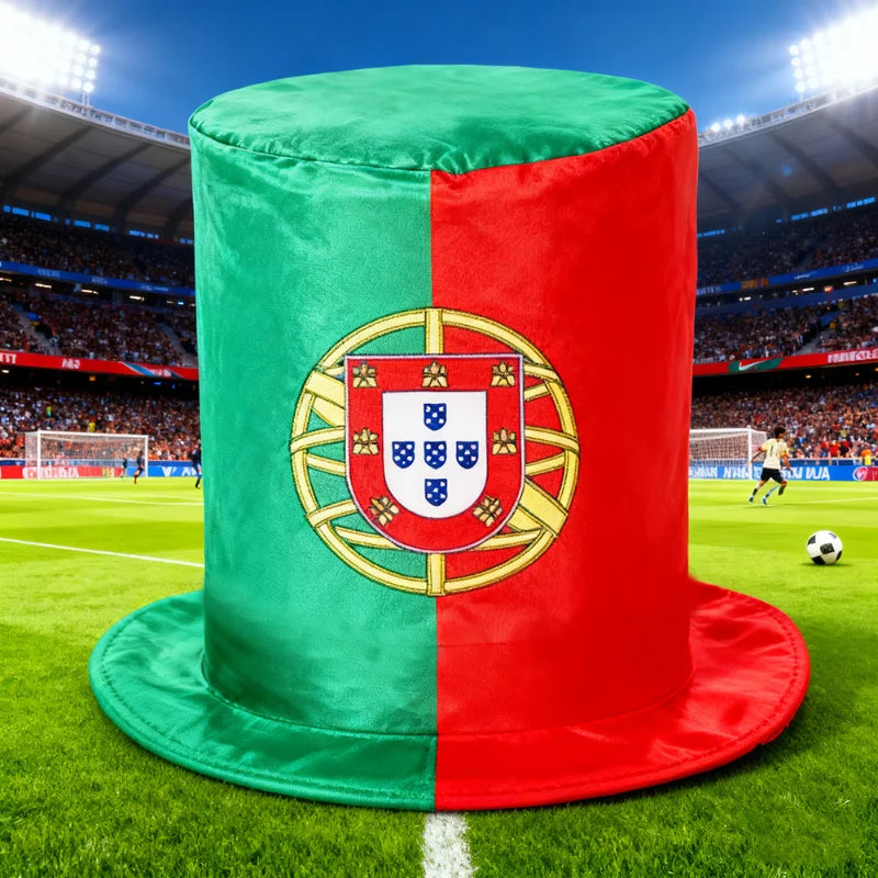 FIFA World Cup 2026 Flag Top Hat — Fan Party Hat