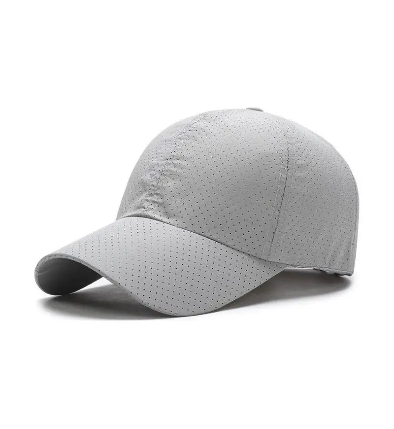 Custom Logo Cap — Embroidered Mesh Baseball Cap