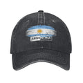 Argentina Flag Washed Baseball Cap  Trendy Sun Trucker Hat Summer Women Men Outdoor Sport Baseball Caps