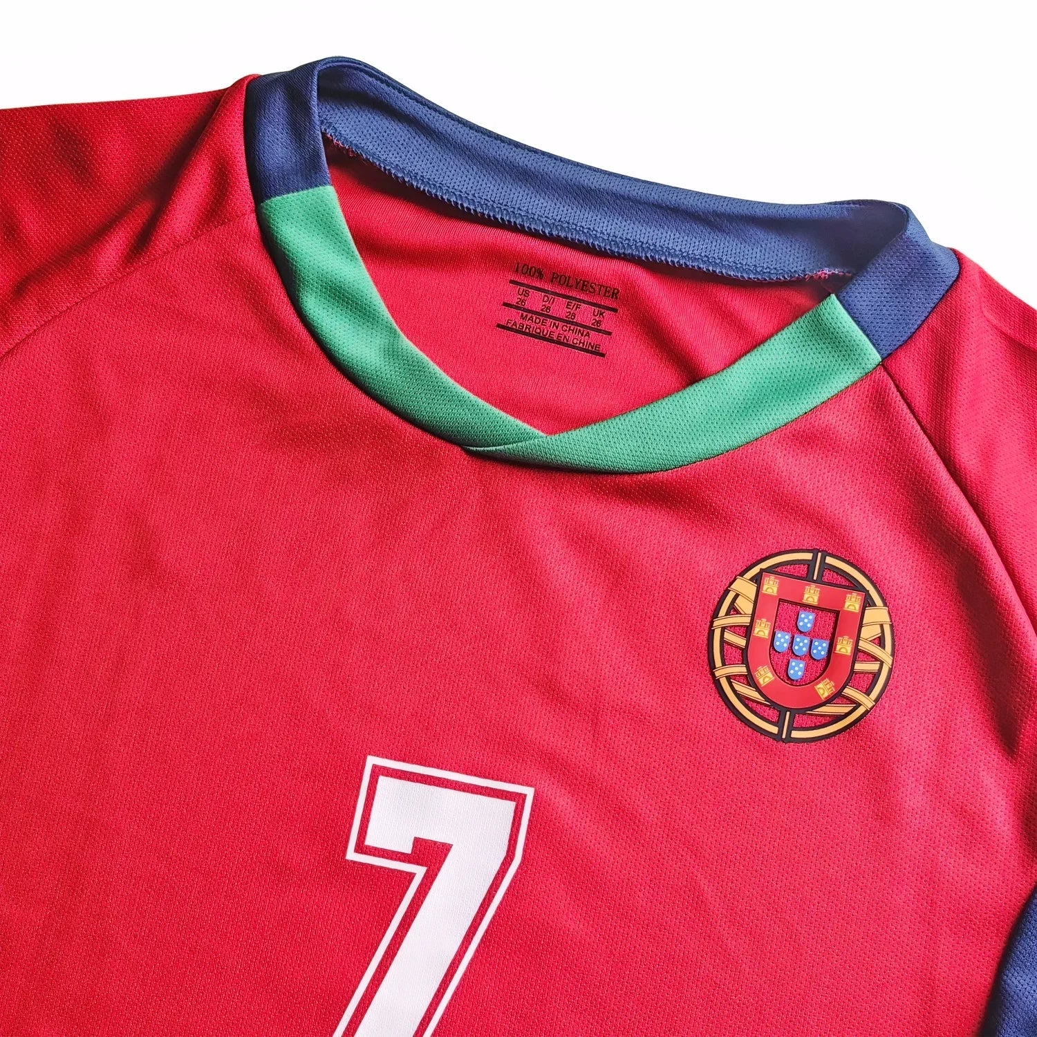 New Boys' Soccer Jerseys Ronal_do #10 and #7 Jersey For Kids Mess_i Football Youth Jerseys Shirt Gift Children 3 Piece Set