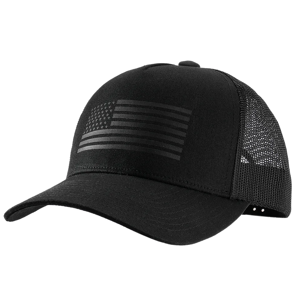 USA Flag Baseball Cap — Patriotic Mesh Hat