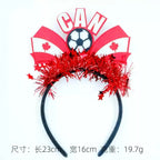 FIFA World Cup 2026 Flag Headband — Fan Cheering Hair Hoop