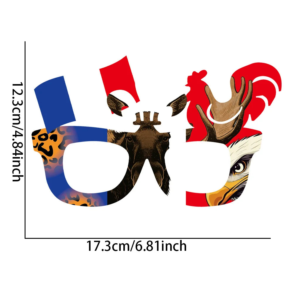 FIFA World Cup 2026 Flag Eyeglass Frames — Fan Cheering Props