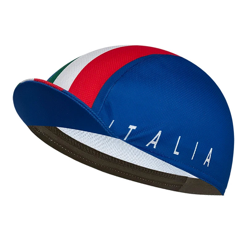 New Summer Sweat Absorbing Riding Cap, Classic Riding Cap, National Flag, Polyester Sweat Absorbing, Neutral, Popular