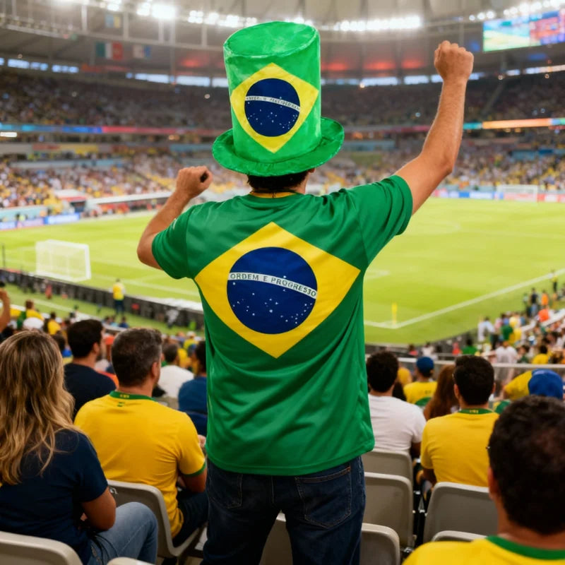 FIFA World Cup 2026 Flag Top Hat — Fan Party Hat