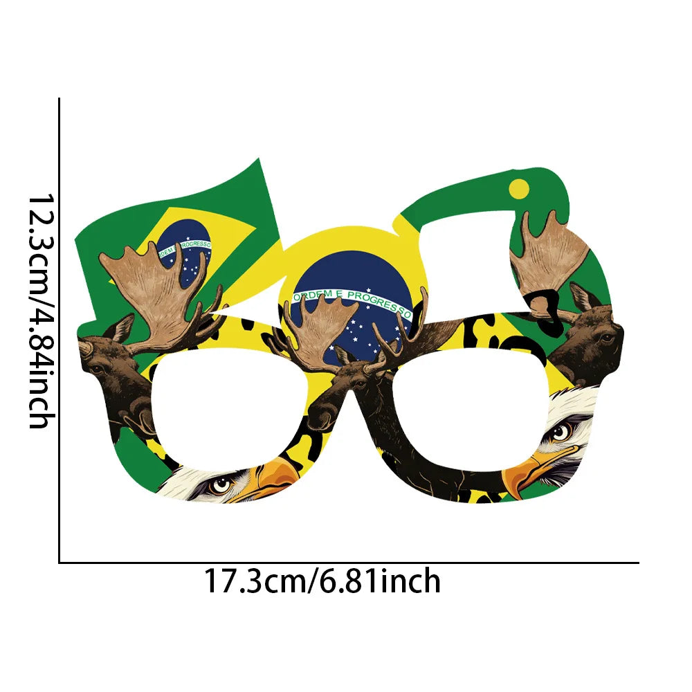 FIFA World Cup 2026 Flag Eyeglass Frames — Fan Cheering Props