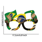 FIFA World Cup 2026 Flag Eyeglass Frames — Fan Cheering Props
