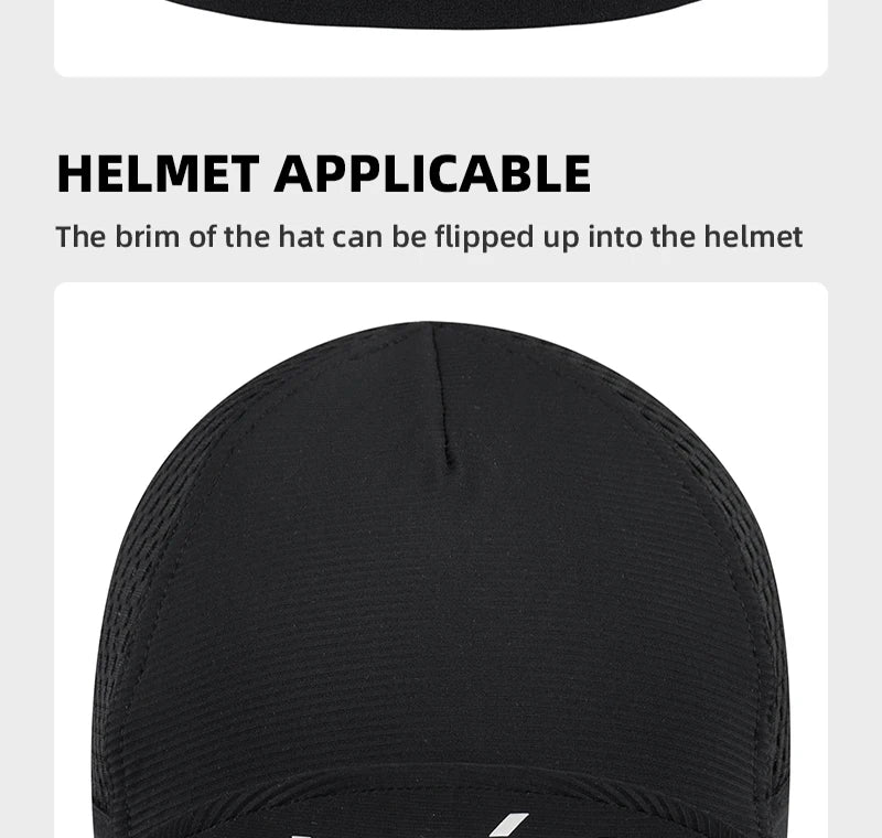 Cycling Cap Under Helmet — Unisex Breathable Bike Hat