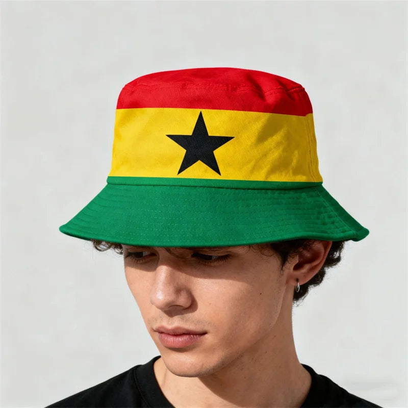 World Cup 2026 National Flag Bucket Hat — Reversible