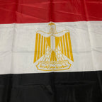 Egypt national  flag 150x90cm 3x5fts High Quality Polyester hanging banner Egypt Flag for home decoration