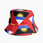 2026 Countries National Flag Bucket Hat Men Women Football Fan Party Football Cup Reversible Sun Hat Soccer Fans Fisherman Hat