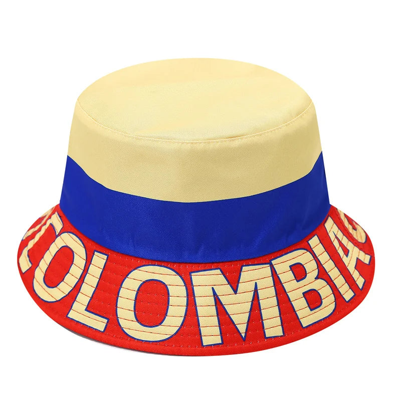 World Cup 2026 National Flag Bucket Hat — Reversible