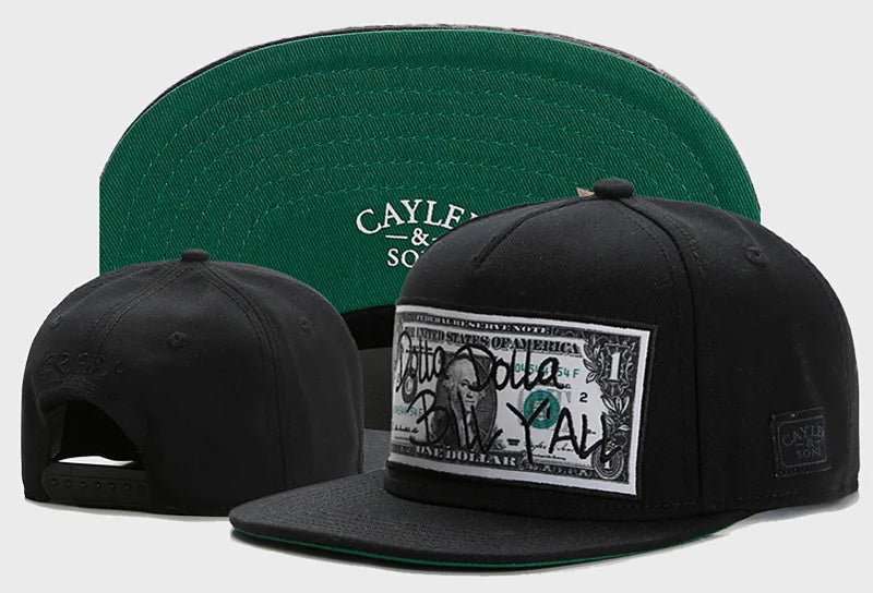 Hip Hop Flat Brim Snapback