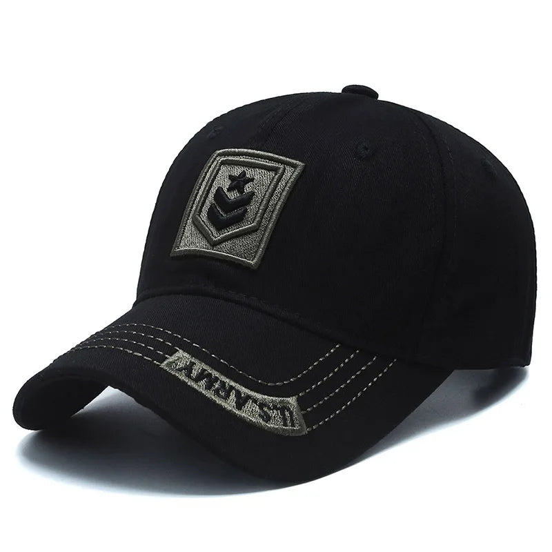 New Camouflage Tactical Baseball Cap Men's Summer Sun Protection Snapback Cap Men Women U.S Army Embroidered Baseball Hat