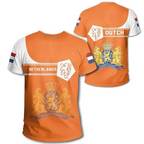 Dutch Team Shirt 2026 Football Jersey Netherlands Flag T Shirt Men 3D Printing Dutch T-Shirt Jersey Soccer Germany Dropshipper