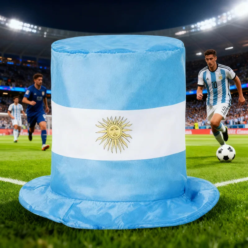 FIFA World Cup 2026 Flag Top Hat — Fan Party Hat