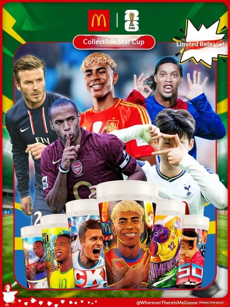FIFA World Cup 2026 Collectible Cup Set — 6 Pieces