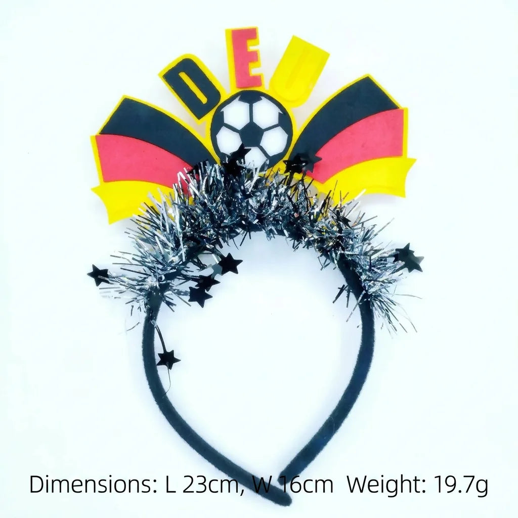FIFA World Cup 2026 Flag Headband — Fan Cheering Hair Hoop