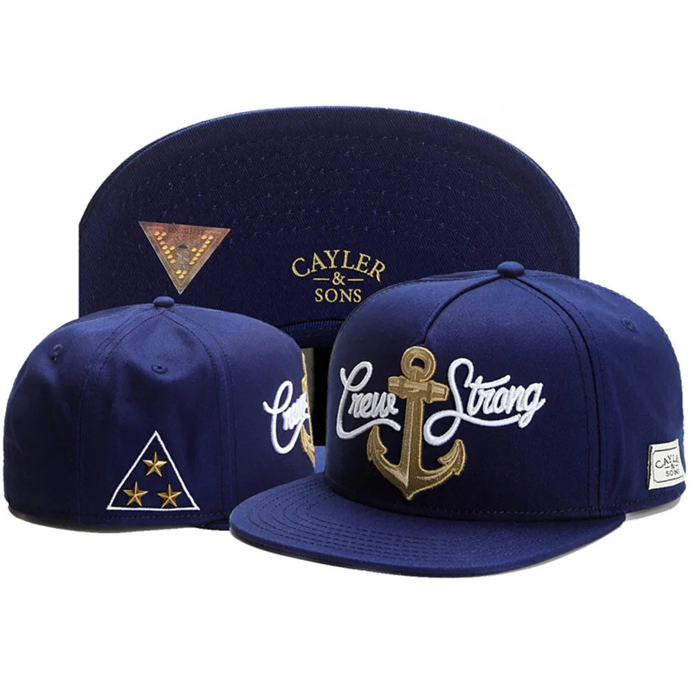 Hip Hop Flat Brim Snapback