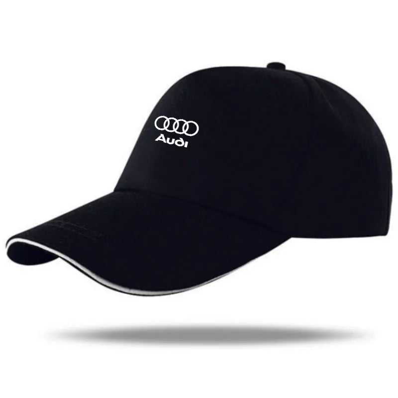 Car Baseball Cap Cotton Snapback Suitable for Audi Sline A4 A1 A3 A6  A7 A8 Q3 Q5 Q7 RS4 A5 S5 RS5Outdoor Sports hat