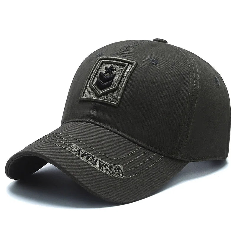 New Camouflage Tactical Baseball Cap Men's Summer Sun Protection Snapback Cap Men Women U.S Army Embroidered Baseball Hat