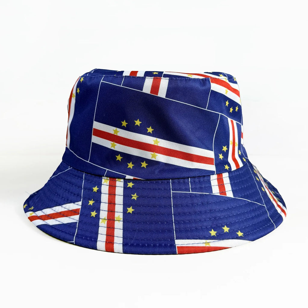 Cute Flag Bucket Hat Fashion Patriotic Summer Cap Unisex Printing Bucket Hat Outdoor Gardening Beach Camping Hiking Fishing Caps