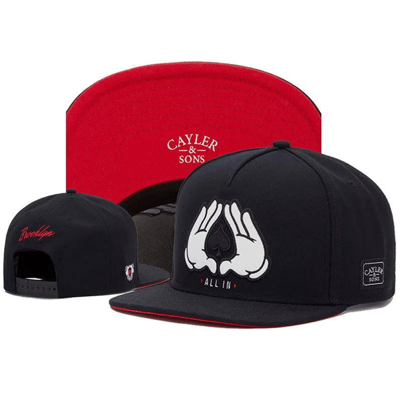 Hip Hop Flat Brim Snapback