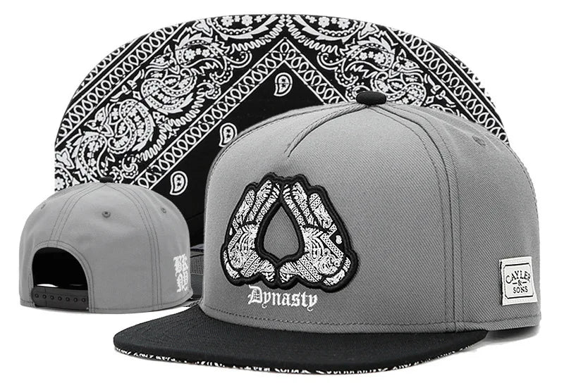 Hip Hop Flat Brim Snapback